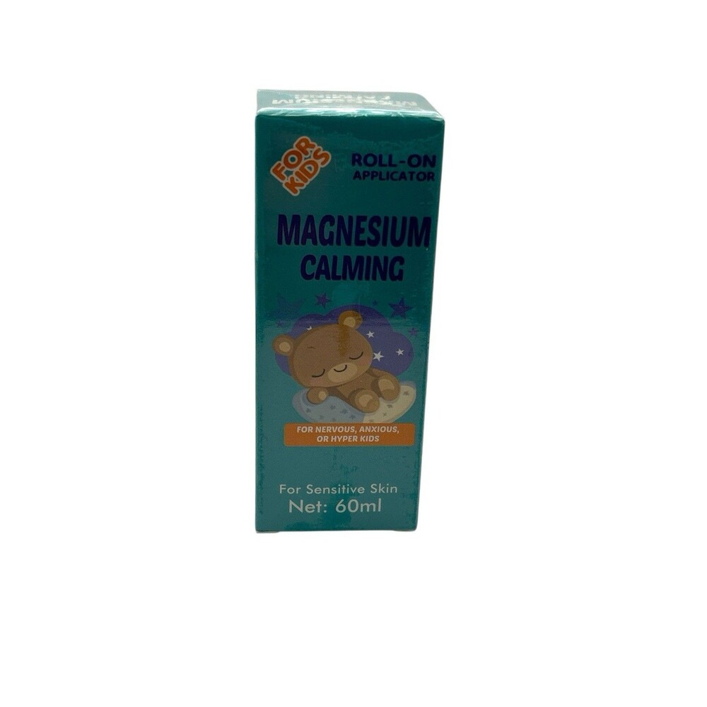 For Kids Magnesium Calming Roll-On Lotion for Sensitive Skin Sleep Aid 60 ml